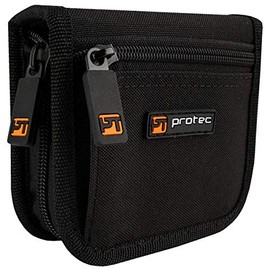 Protec Trombone Mouthpiece Pouch - Black (2 Pieces)
