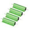 PATIKIL 100W 2.2 Ohm Aluminum Shell Resistor, 4 Pack Aluminum
