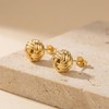 KKR 14K Gold Earrings for Women Trendy Gold Studs Earrings