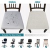 SearchI Seat Covers for Dining Chairs, 4 Pack Stretchable Removable