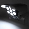 Solar LED Wall Light Simulated Camera Induction Lamp Remote Control