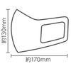 Artec 51382 Smooth Fit Mask, M, Light Gray, 3 Pieces,