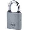 Yale - Y111s/32/116/1 Eisenvorhängeschloss 32 mm - Silber - Häfenstahlhäureung