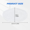 KEEPOW Washable Microfiber Cleaning Pads for Polti Vaporetto Steam Mops,
