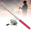 Portable Mini Pen Shape Fishing Rod Pole Pocket Retractable Fishing