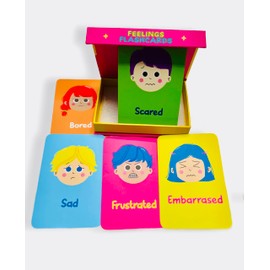 Bilingual Feelings Flashcards – English & Spanish Emotional Learning Cards for All Ages