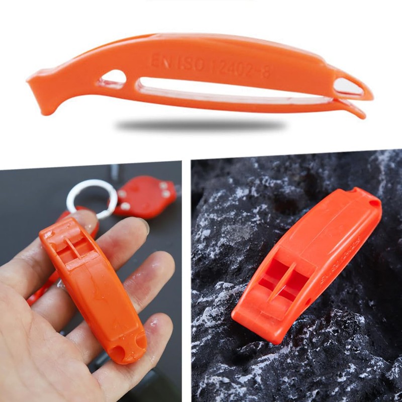 BEPSYOM Super Loud Survival Whistle with Two Sound Chambers, Super