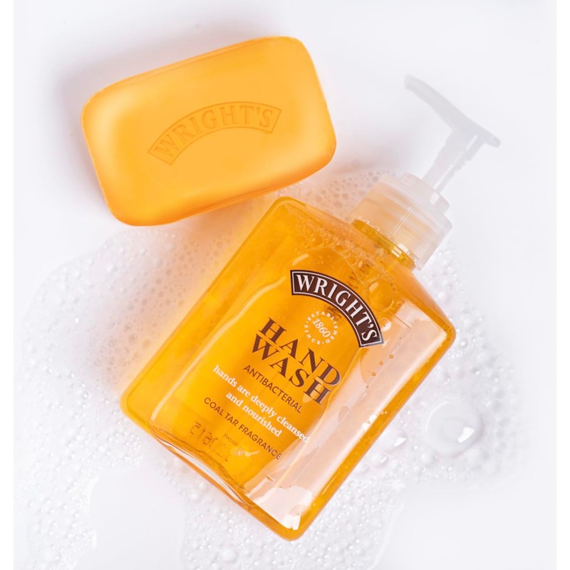 Wright's Coal Tar Traditional Soap -Pack of 4 and Wrights