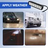 LED Daytime Running Lights, 6LED 18W Plastic Shell Spotlight, IP67