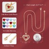 LIANYU Birthday Gifts for Wife Heart Necklace for Women Valentine's