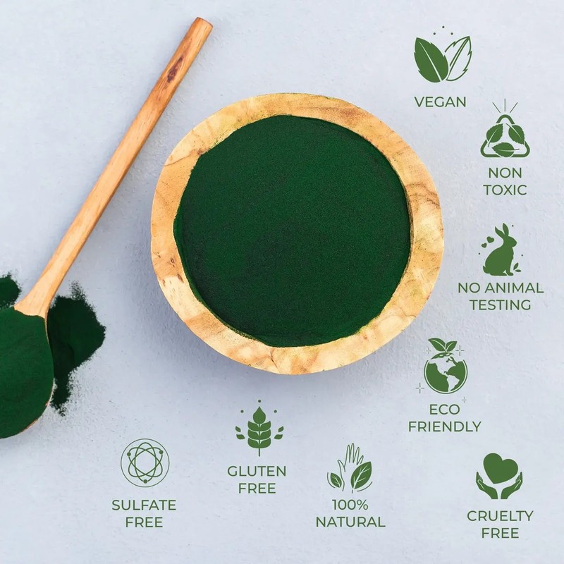 Chlorella Orgánica Pura De Pared Celular Rota 250 Gramos