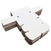 W.E. Roberts Postal Boxes 20x10x10cm (8"x4"x4") White Cardboard boxes for