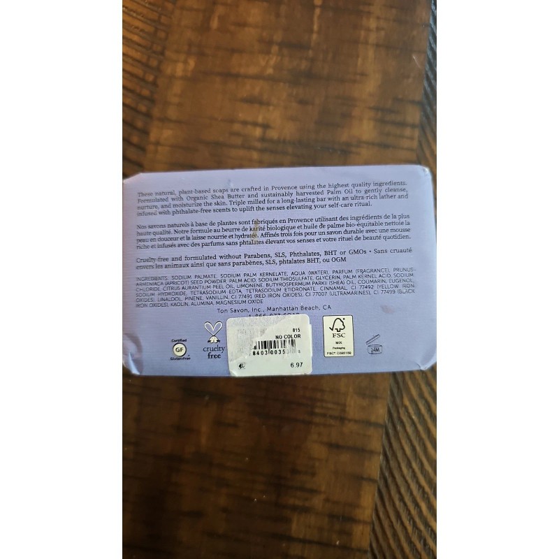 Savon et Cie Gingerbread Quad Milled Soap - Made in