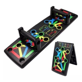 Ele-Gate Kit De Ejercicios Tabla Push Up / Pinza Mano / Rueda Abdomen