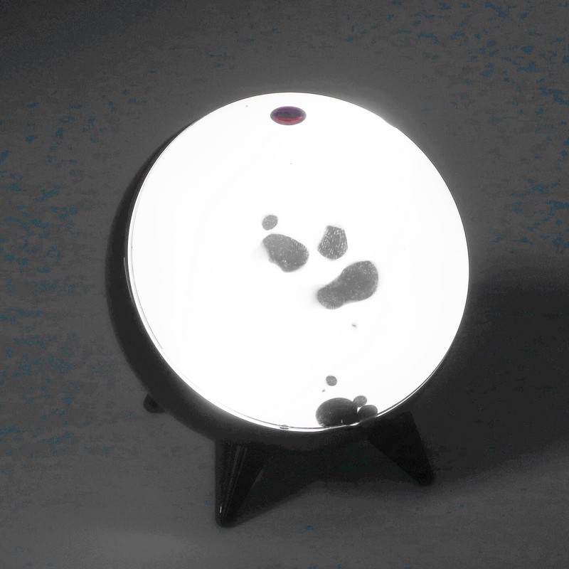 Elprico Ferrofluid Sound Visualizer,Rhythm Lamp Magnetic Fluid Sound Partner Dancing