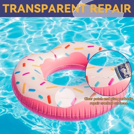 Inflatable Patch Repair Kit, Waterproof Air Mattress Patch Kit, Professionally Works on Blow up PVC & PU Inflatables, Pools, Hot Tubs & Tents 60 ML (PVCNEW-01V)