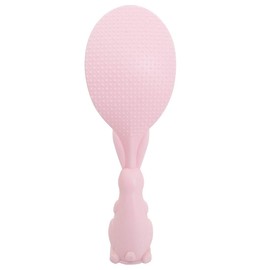 Cute Kitchen Non-Stick Rabbit Rice Paddle Spoon Tool, PP Shape Standing Rice Spoon 8-inch (Pink Rabbit)