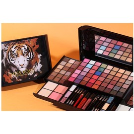 RoseFlower Makeup Set, All In One Makeup Kit with 90 Colors Eyeshadow Palettes Blush Highlighter Sequins, Travel Multifunctional Eyeshadow Palette, Holiday Makeup Gift Set for Women Girl