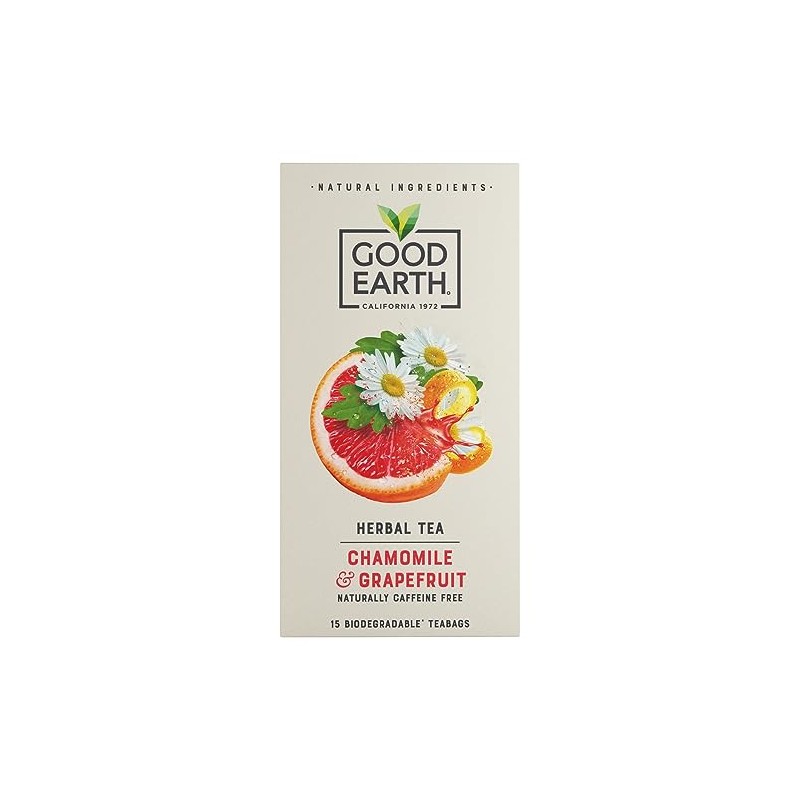 Good Earth Herbal Tea Chamomile & Grapefruit 21g