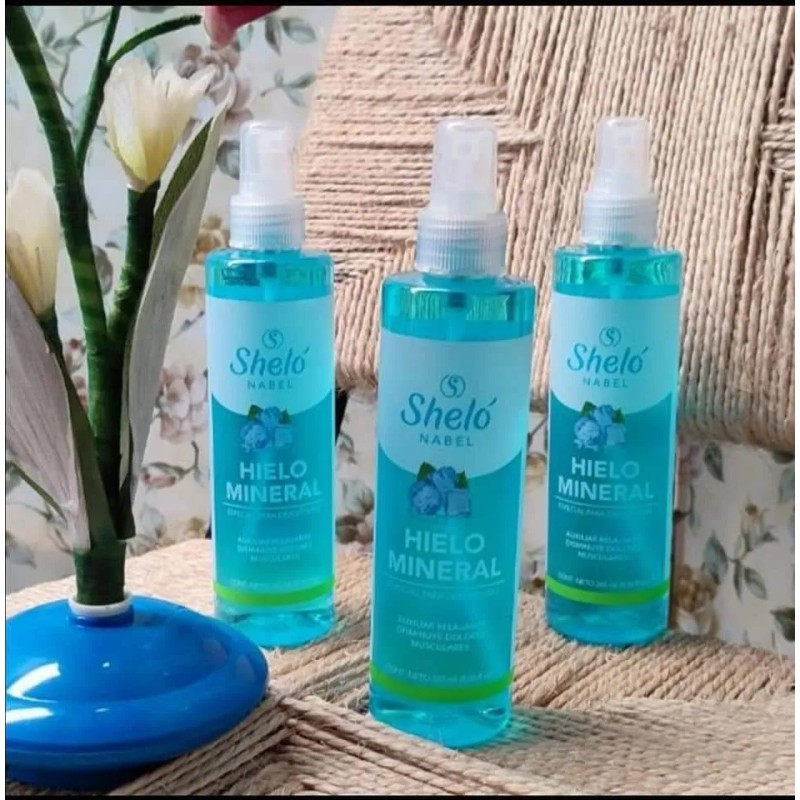 Kit Hielo Mineral Crema Vrc Shelo Nabel Regalo Menta