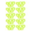 10Pcs Finger Exerciser 6.6LB Green Soft Flexible Silicone Portable Skin