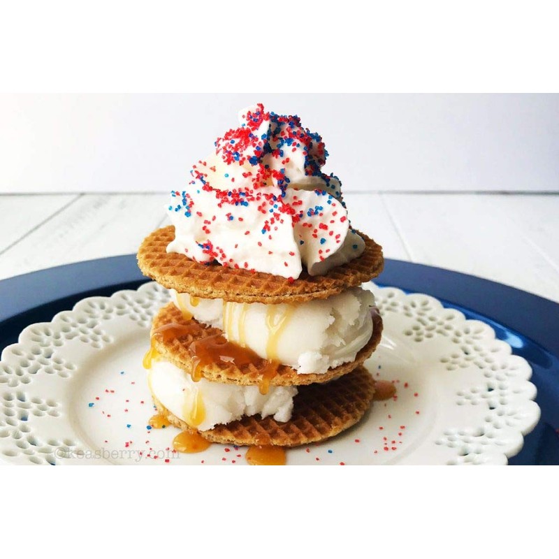 The Old Mill 8 Stroopwafels Original Dutch Caramel Filled Waffels