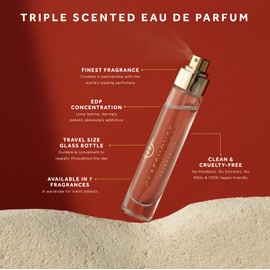 Glasshouse Fragrances Melbourne Muse Eau De Parfum, Intense & Long Lasting Perfume, Coffee Flower & Vanilla Scent, Travel Size Spray, 0.64 Fl Oz (14mL)