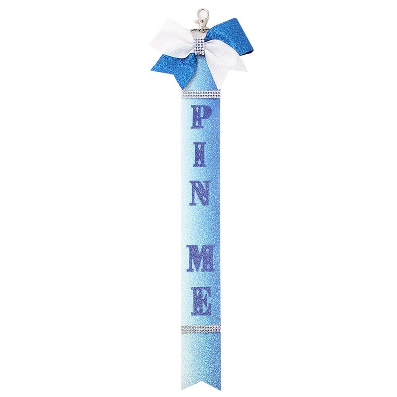 Cheerleader Pin Me Bow Keyring Glitter Pin 4 Pieces Pin