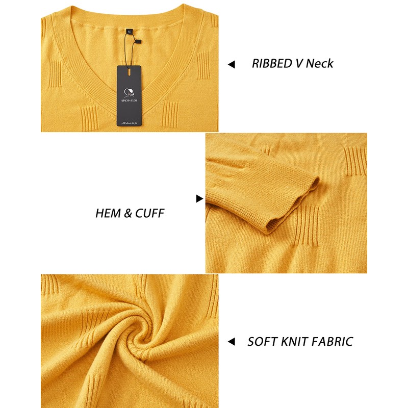 Arach&Cloz Women's Spring Tops Fashion Trendy 2025 V Neck Long