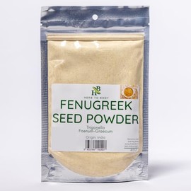 Herb To Body Fenugreek Seed Powder | Trigonella Foenum-Graecum | Wildcrafted | 4oz