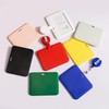 1 Pack Sliding Horizontal ID Badge Holder with Clear Window