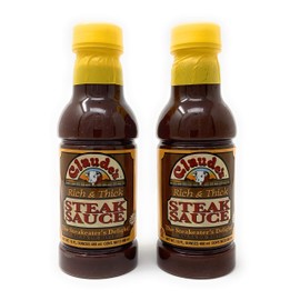 Claudes Steak Sauce 16 Ounce Bottle Pack of 2