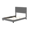 Boyd Sleep Ravenna Platform Bed Frame, Full, Grey