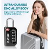ANVIL TSA Approved Luggage Lock - 4 Digit Combination, 10,000