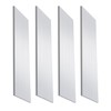 YIEMI 6061 Aluminum Bar，3/16"Thickness x 2"Width x 12"Length Rectangle Aluminum