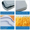 FeBohao Sandwich Container with Lid Plastic Snack Box Reusable Snack