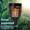 Techko Solar Zapper Torch with 360º Easy-Clean Brush - Outdoor