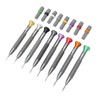 8 Pcs Watch Screwdriver Set 0.6 To 2mm Precise Slot