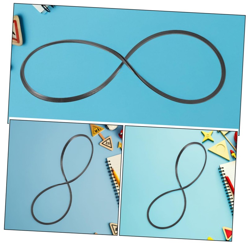 BIUDECO 2pcs Floor Protection Ring for Salon Chair Durable Rubber