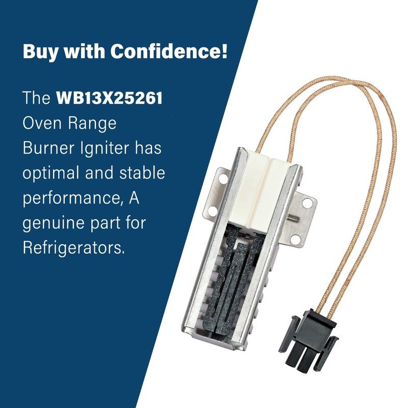WB13X25261 Range Oven Ignitor Replace WB13K10020 4338051