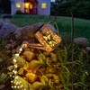 Solar Outdoor Lights-Solar Garden Lights, Upgraded Solar Watering Can with