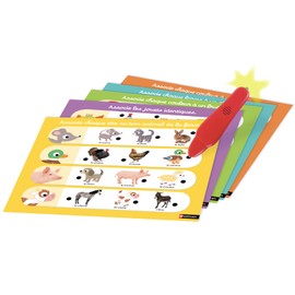 Nathan - Baby Electro Mon Imagier - Discover Shapes and Colors - Electronic Educational Game - 1 Sound and Light Pen Included - For Ages 2+