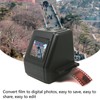 Digital Film Scanner, Portable Digital Film Slide Scanner Converts 126KPK,