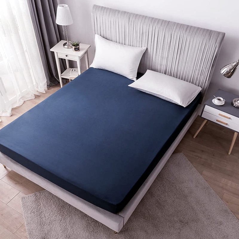 Fitted Sheet - Soft Brushed Microfiber - Deep Pockets, Shrinkage