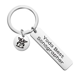 SERIAA Sonographer Gifts Graduation Gifts for Ultrasound Student Best Sonographer Key Chain (Sonographer Key Chain)