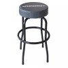 Performax 29" Gray Shop Stool Swivel Seat Tubular Steel Padded
