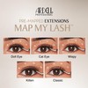 Ardell Pre-Mapped Eyelash Extensions Kit - False Lashes Cat Eye,