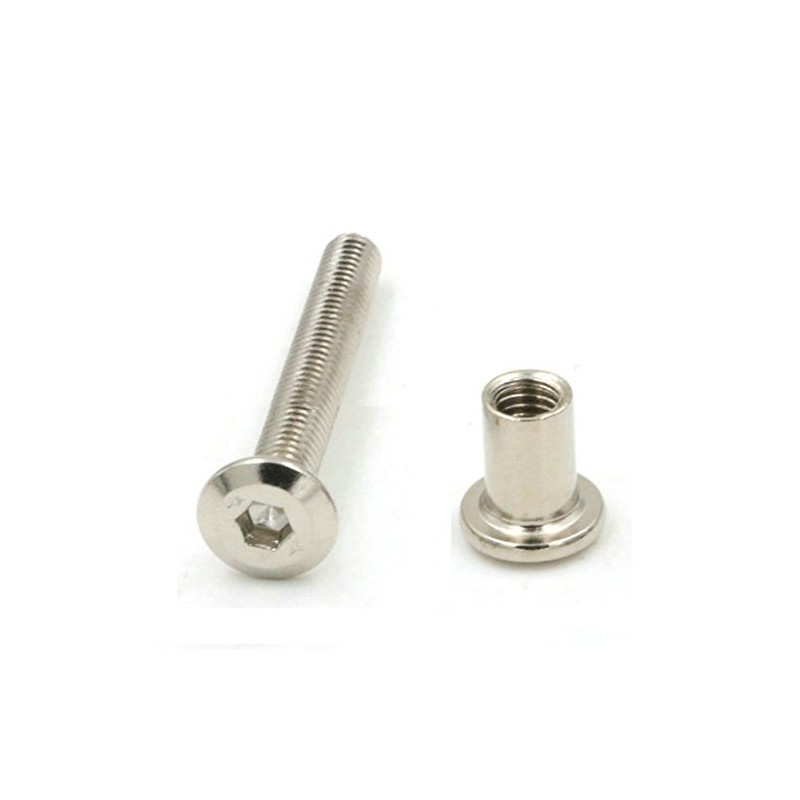 10pcs M6 X 30mm Stainless Steel KITCHEN BEDROOM CABINET CUPBOARD