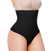 LANCS Thong Shapewear Tummy Control Underwear for Women Seamless Shaping