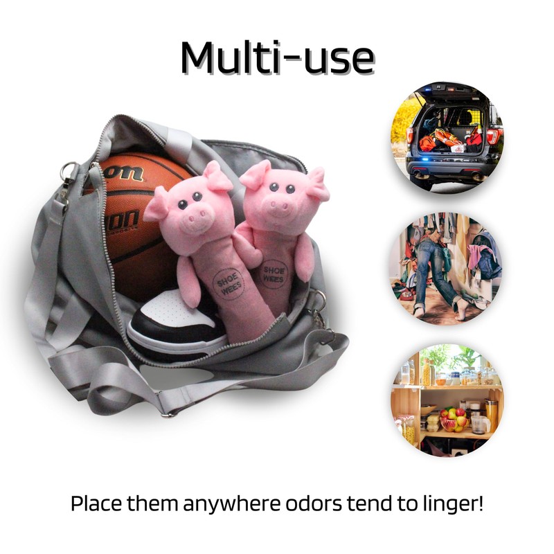 SHOE WEES (X Large/Oversized) Shoe Odor Charcoal Bamboo Inserts Boots